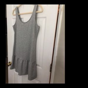 Adorable gray knit dress